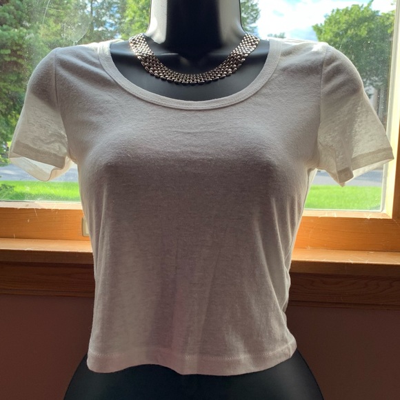 Set of 3 Bozzolo Heathered Crop Tees - Picture 2 of 8